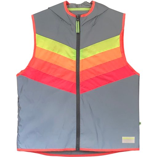 Immagine prodotto da Gofluo Gilet ad Alta Visibilità Donna - Darkflow Bodyglower - Grey Reflective