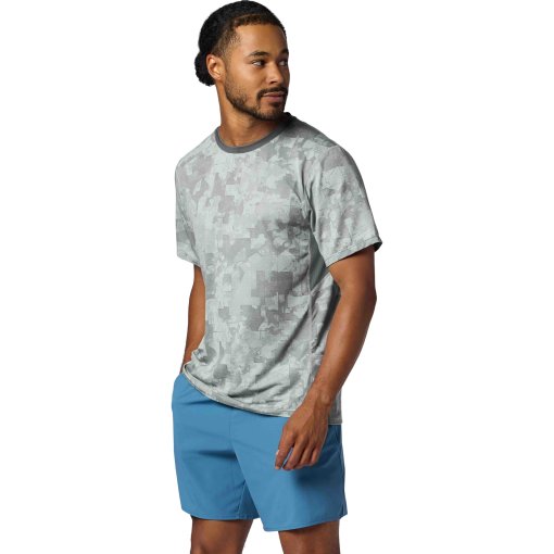 Produktbild von Marmot Uptrail T-Shirt Herren - boulder crack map camo