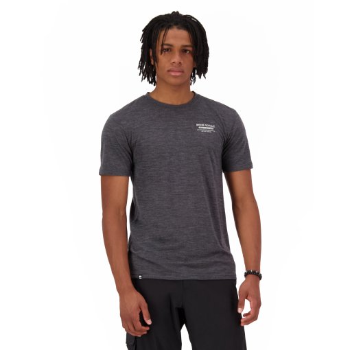 Photo produit de Mons Royale T-Shirt Homme - Zephyr Merino Tencel™ - smoke