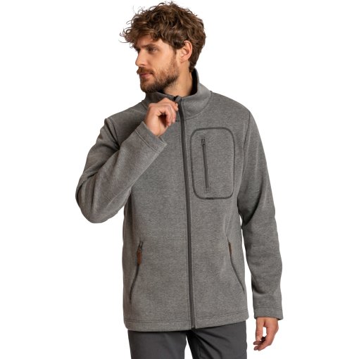 Foto de Elkline Chaqueta Polar Hombre - STRAIGHT ON - greymelange