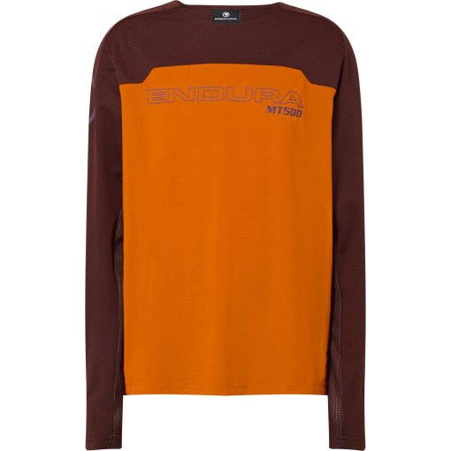 Photo produit de Endura T-Shirt Manches Longues Enfant - MT500 Burner - end orange