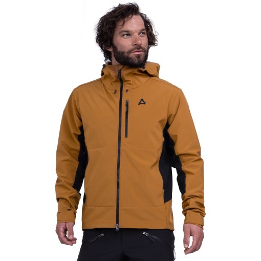 Photo produit de Schöffel Veste Softshell Homme - Style Milagle - caramel 4745