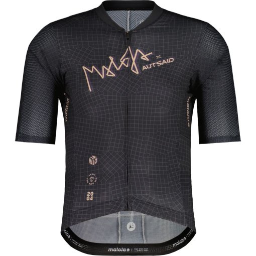 Foto de Maloja Maillot de Manga Corta Hombre - PaulM. Gravel 1/2 - deep black 8833