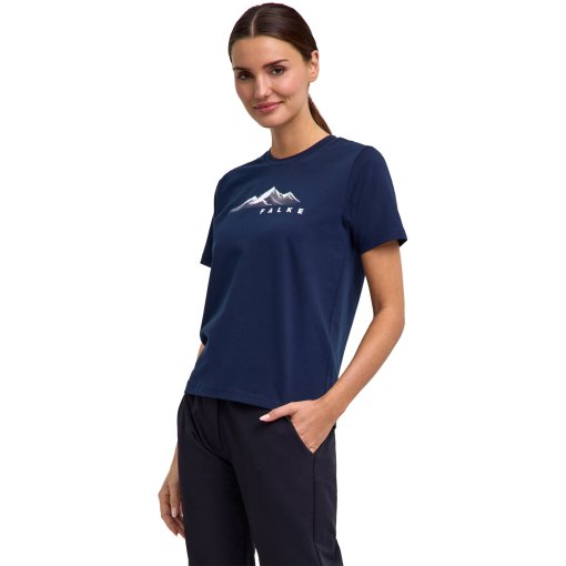 Foto de Falke Camiseta Mujer - TK Graphic - space blue 6116