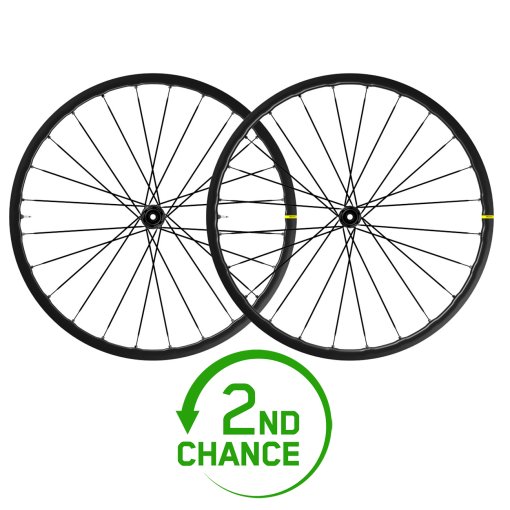 Productfoto van Mavic Ksyrium SL Disc UST Wheelset - Centerlock - FW: 12x100mm/QR | RW; 12x142mm/QR - Shimano HG - B-Keus