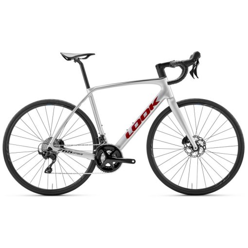 Photo produit de LOOK 765 OPTIMUM - Vélo de route carbone - 105 - 2025 - metallic true blood satin