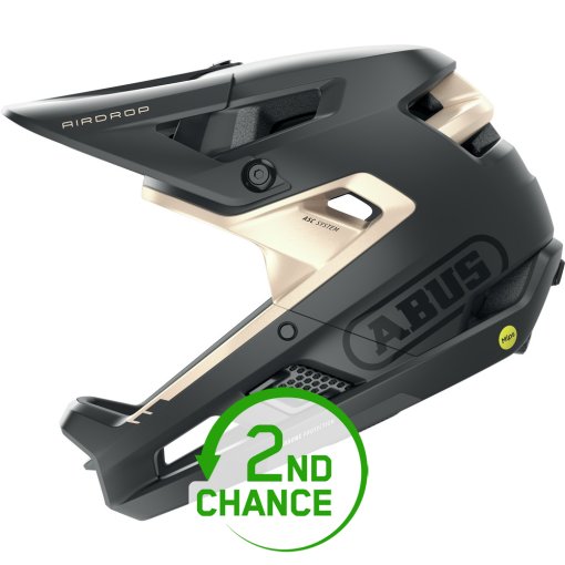 Produktbild von ABUS Airdrop MIPS Helm - black gold - B-Ware