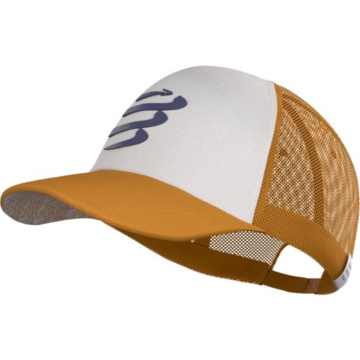 Photo produit de Compressport Casquette - Trucker - sunflower/vaporous grey/peacoat