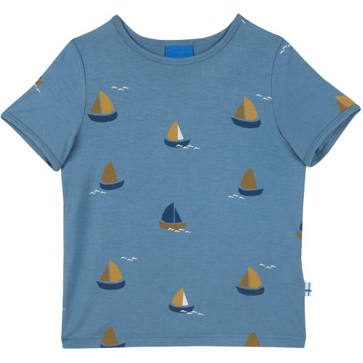 Foto de Finkid Camiseta Jersey Niño - ILTA SUN - bluestone