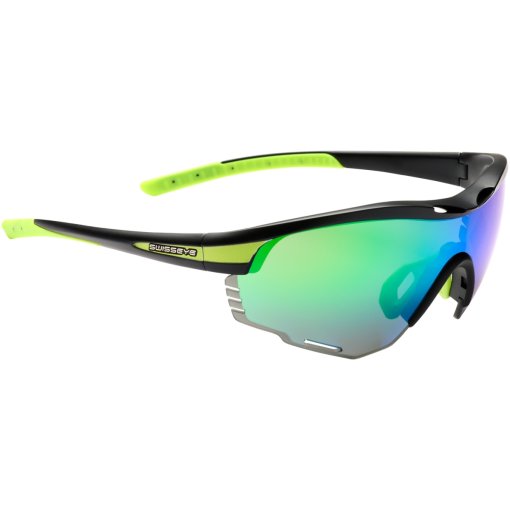 Foto de Swiss Eye Gafas - Novena Re+ - Black Matt/Green - Green Green Revo | Orange | Clear | 14562