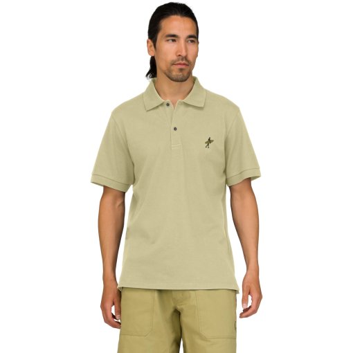 Foto de Norrona Polo Camiseta Hombre - femund cotton - Sage Green