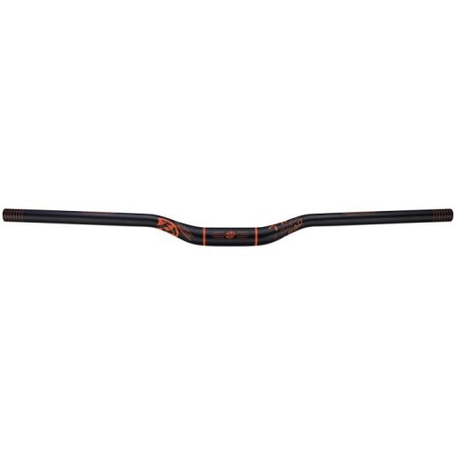 Foto de Reverse Components Lead Low Riser 31.8 MTB Manillar - 770mm - negro / naranja