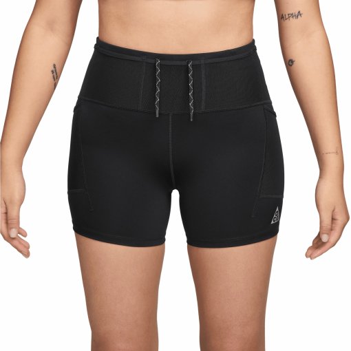 Productfoto van Nike ACG Dri-FIT 4&quot; Trail-short voor dames - black/summit white IO9643-010