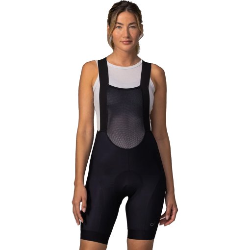 Foto de Velocio Culotte Corto con Tirantes Ciclismo Mujer - Thermal - Negro