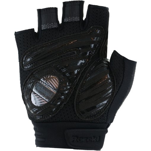 Ziener Guanti da ciclismo CAJ da uomo, per mountain bike/ciclismo, traspiranti, ammortizzanti, abbronzanti, 7,5