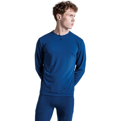 Picture of X-Bionic Mightywool Light Longsleeve Shirt Men - neo navy