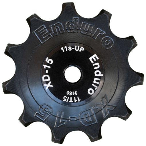 Foto de Enduro Bearings BKCJ-0341 XD-15 Vanilla Jockey Wheels for Shimano 11-speed - black