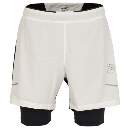 Foto de La Sportiva Pantalones Cortos Hombre - Trail Bite - Chalk/Black