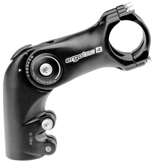 Slika izdelka Ergotec Octopus 2 Ahead 50 25.4 Adjustable Stem for 1 1/8&quot; Steerers - black