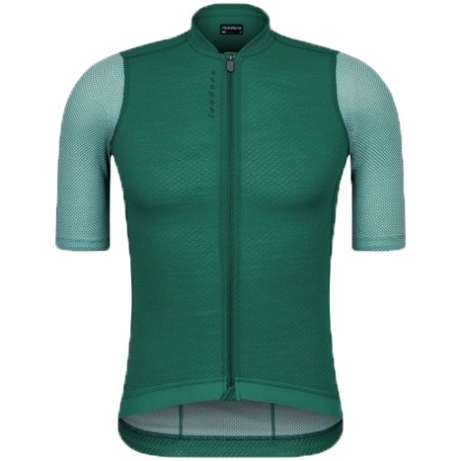 Productfoto van Isadore Signature Merino Air Fietsshirt Heren - Bottle Green