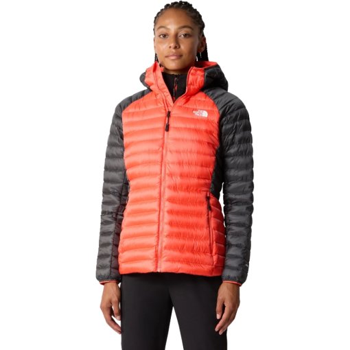 Foto de The North Face Plumífero Chaqueta con Capucha Mujer - Bettaforca - Radiant Orange/TNF Black