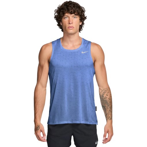 Foto de Nike Camiseta sin Mangas Hombre - Miler Breathe - royal pulse/reflective silver HJ4183-494