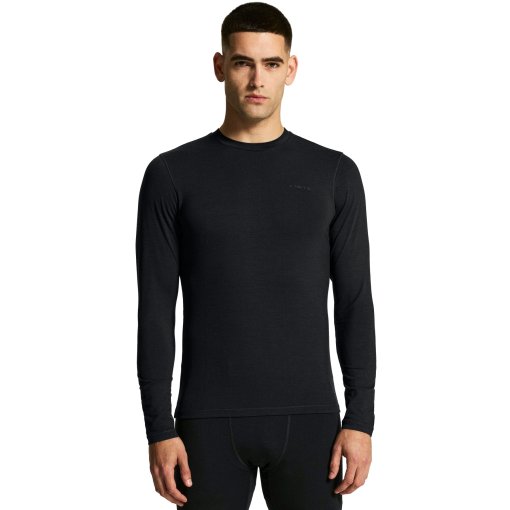 Picture of CRAFT Wool 95 CN Longsleeve Baselayer Men - Black/Melange