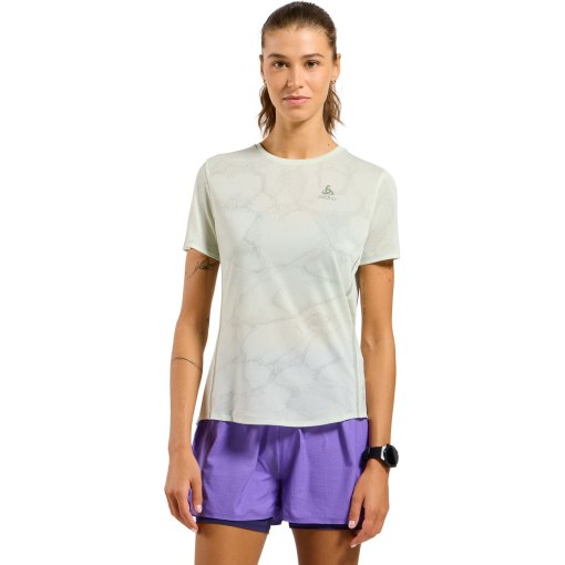 Foto de Odlo Camiseta Running Mujer - Zeroweight Engineered Chill-Tec - ambrosia melange