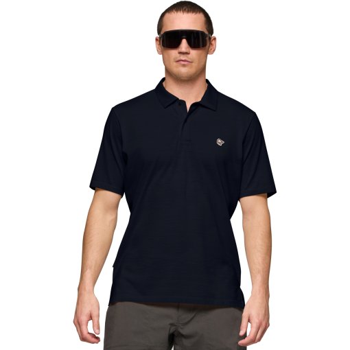 Produktbild von Norrona femund equaliserUll Polo-Shirt Herren - Caviar Black