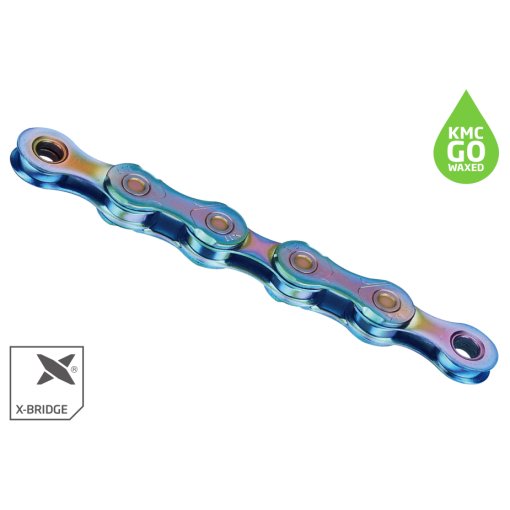 KMC XEL Chain - WAXED | Nickel Plated | 11-speed - silver