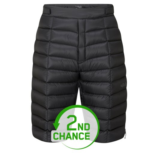 Produktbild von Rab Mythic Daunenshorts Herren - schwarz - B-Ware