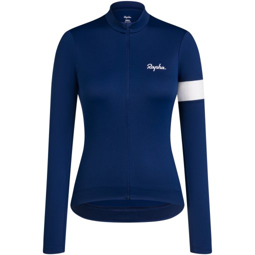 Immagine prodotto da Rapha Maglia a Maniche Lunghe Donna - Core Thermal - navy/white