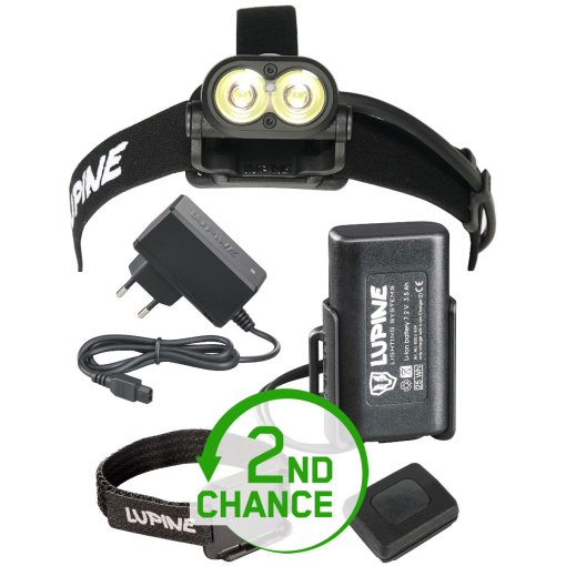 Produktbild von Lupine Piko RX 4 Stirnlampe - 2100 lm - schwarz - B-Ware