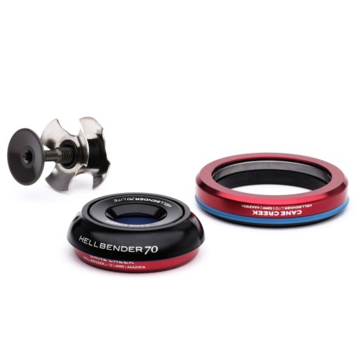 Produktbild von Cane Creek Hellbender 70 Lite Steuersatz - Tapered | IS41/28.6 | IS52/40 - schwarz