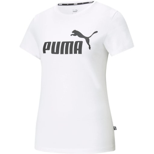 Foto de Puma Camiseta Mujer - Essentials Logo - Puma White