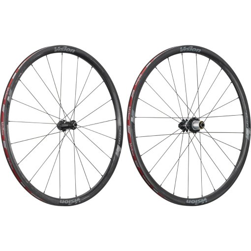 Immagine prodotto da Vision Metron 30 SL Disc Carbon Wheelset - Tubeless Ready - Clincher - Centerlock - FW: 12x100mm/QR | RW: 12x142mm/QR - SRAM XDR