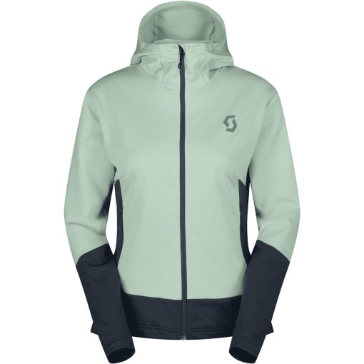 Foto de SCOTT Chaqueta con Capucha Mujer - Defined Mid Zip - fresh green/dark blue