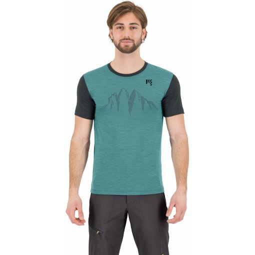 Bild von Karpos Taiole Merino T-Shirt Herren - mineral blue/woodl.gray