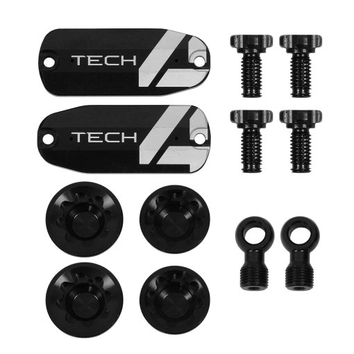 Foto de Hope Custom Kit para frenos de disco Tech 4 V4 | 1 par - negro