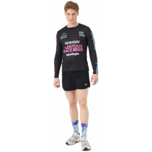 Café du Cycliste x Topologie Ambre Longsleeve Shirt Men - black