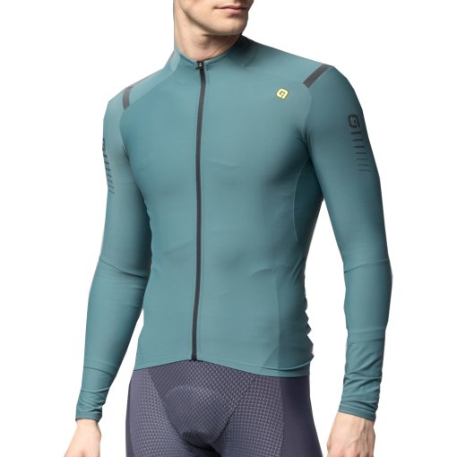 Foto de Alé Maillot de Manga Larga Hombre - R-EV1 Warm Race - pier green