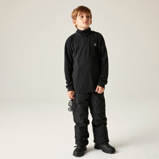 Produktbild von Dare 2b Freehand Half Zip Fleecepullover Kinder - 800 Schwarz