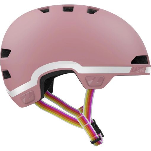 Productfoto van Lazer Maze Jr KinetiCore GoFluo Edition Fietshelm Kinder - matte soft pink