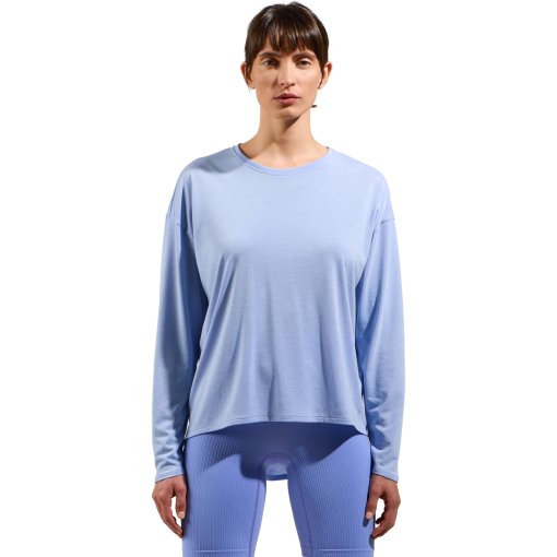 Foto de Odlo Camiseta de Manga Larga Mujer - Active 365 Natural Blend - blue heron melange