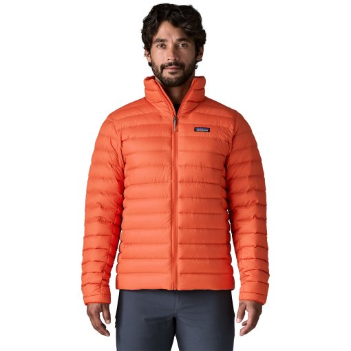 Productfoto van Patagonia Down Sweater Donsjack Heren - Coal Orange