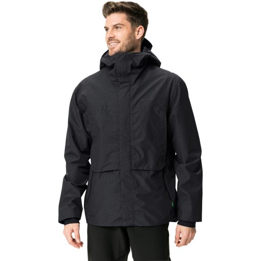 Foto de Vaude Chaqueta Impermeable Hombre - Comyou Pro - negro