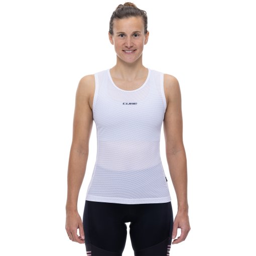 Foto de CUBE Camiseta Interior sin Mangas de Malla Mujer - blanco
