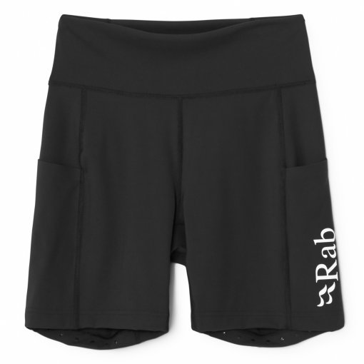 Foto de Rab Pantalones Cortos Running Mujer - Talus Tight - negro