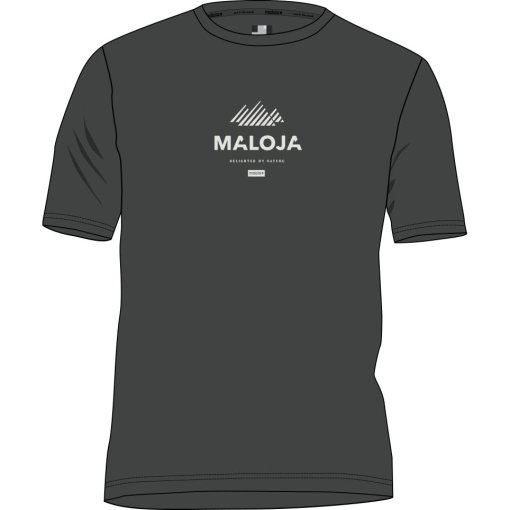 Photo produit de Maloja KalmbergM. t-shirt pour hommes - deep black 8833