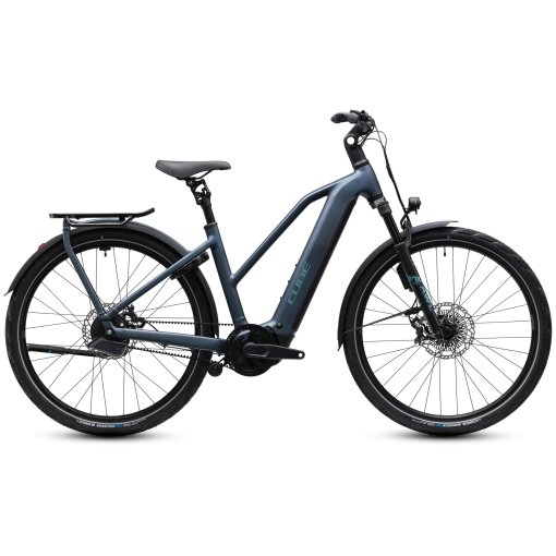 Produktbild von CUBE KATHMANDU HYBRID Deluxe SLX 800 - Trapeze - Trekking E-Bike - 2027 - mineralblue / blue